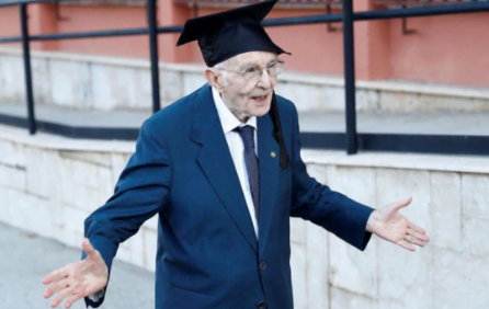 Giuseppe Paterno, Veteran yang Baru Sarjana Pada Umur 96 Tahun